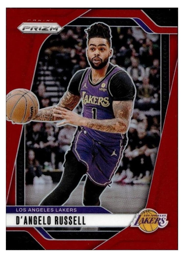 2024-25 Panini Prizm Base Set D'Angelo Russell #49 card