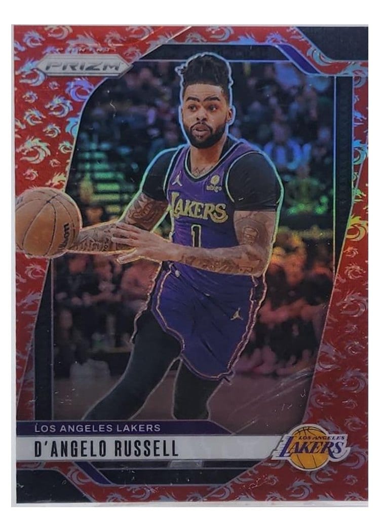 2024-25 Panini Prizm Base Set D'Angelo Russell #49 card