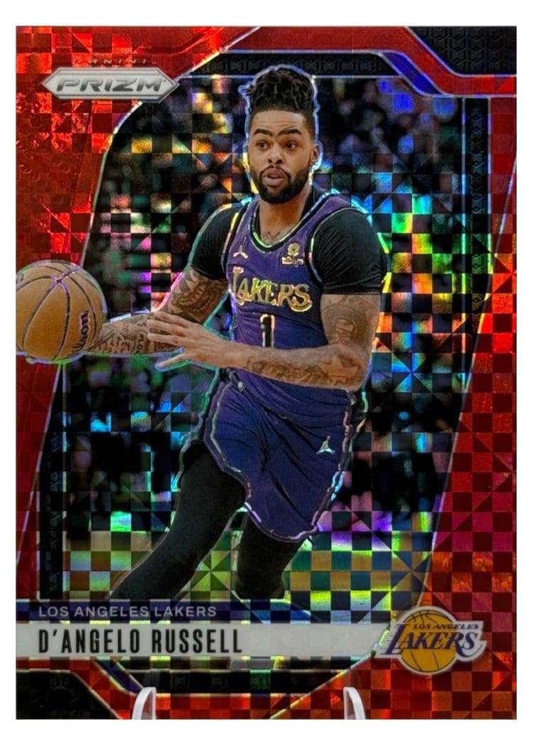 2024-25 Panini Prizm Base Set D'Angelo Russell #49 card