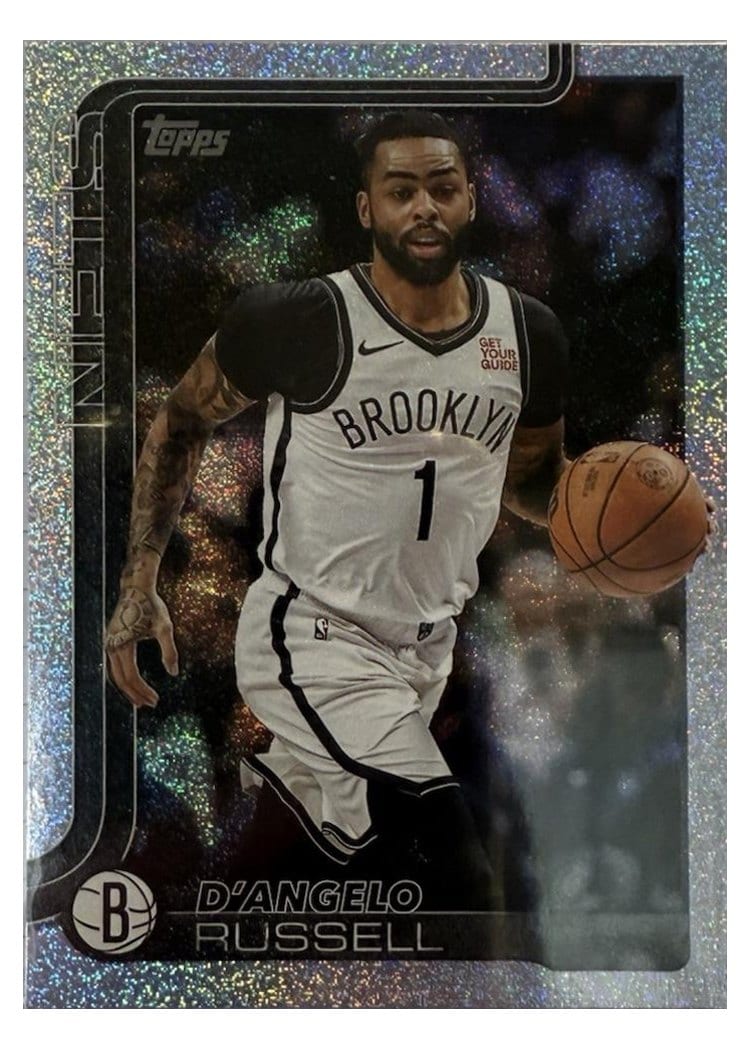 2025-26 Topps Base Set D'Angelo Russell Sandglitter #8 card
