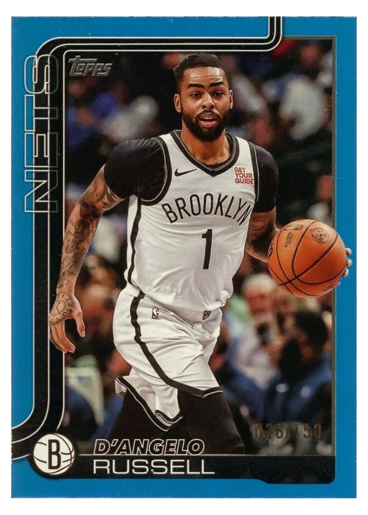 2025-26 Topps Base Set D'Angelo Russell #8 card