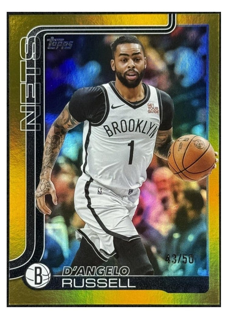2025-26 Topps Base Set D'Angelo Russell #8 card