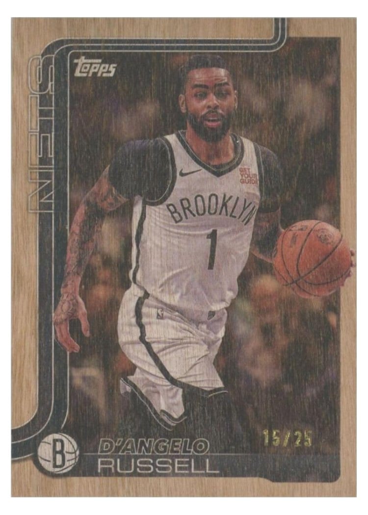 2025-26 Topps Base Set D'Angelo Russell #8 card