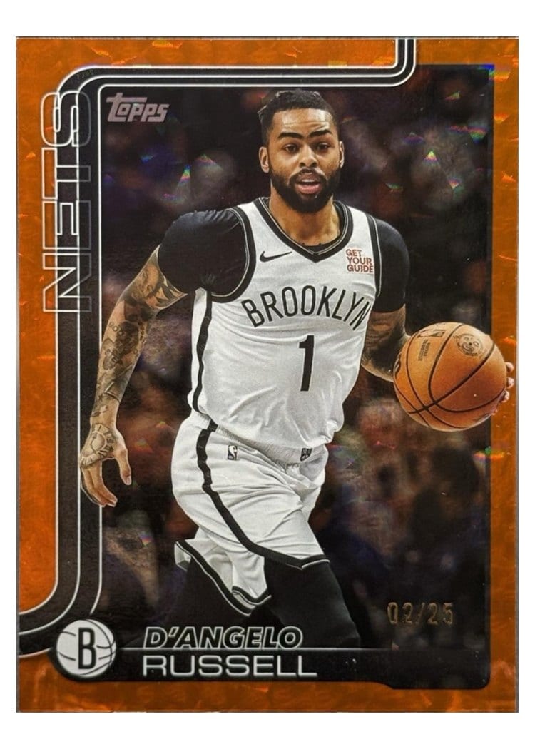 2025-26 Topps Base Set D'Angelo Russell #8 card
