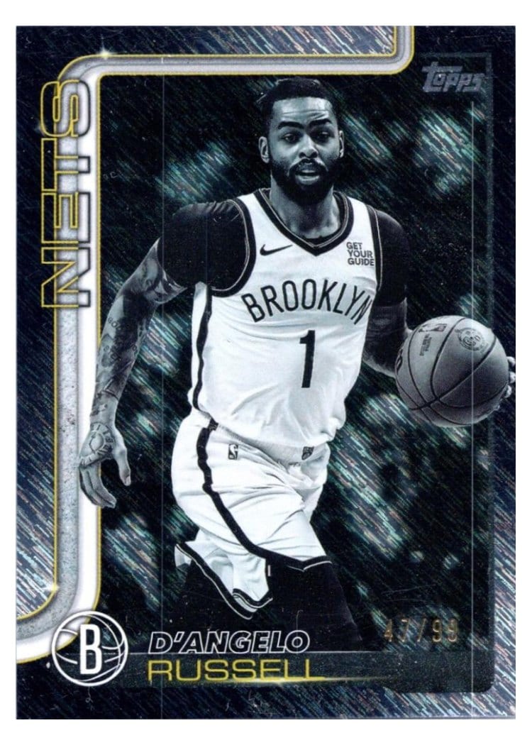2025-26 Topps Base Set D'Angelo Russell #8 card