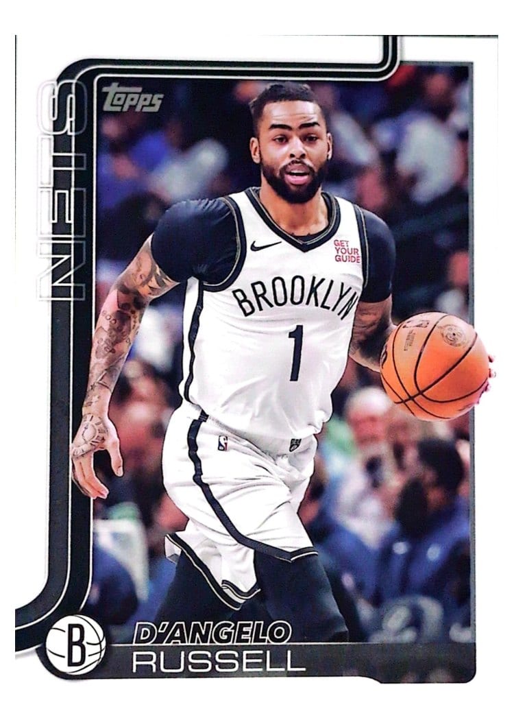 2025-26 Topps Base Set D'Angelo Russell #8 card