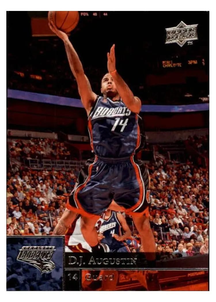 2009 Upper Deck D.J. Augustin #16 card