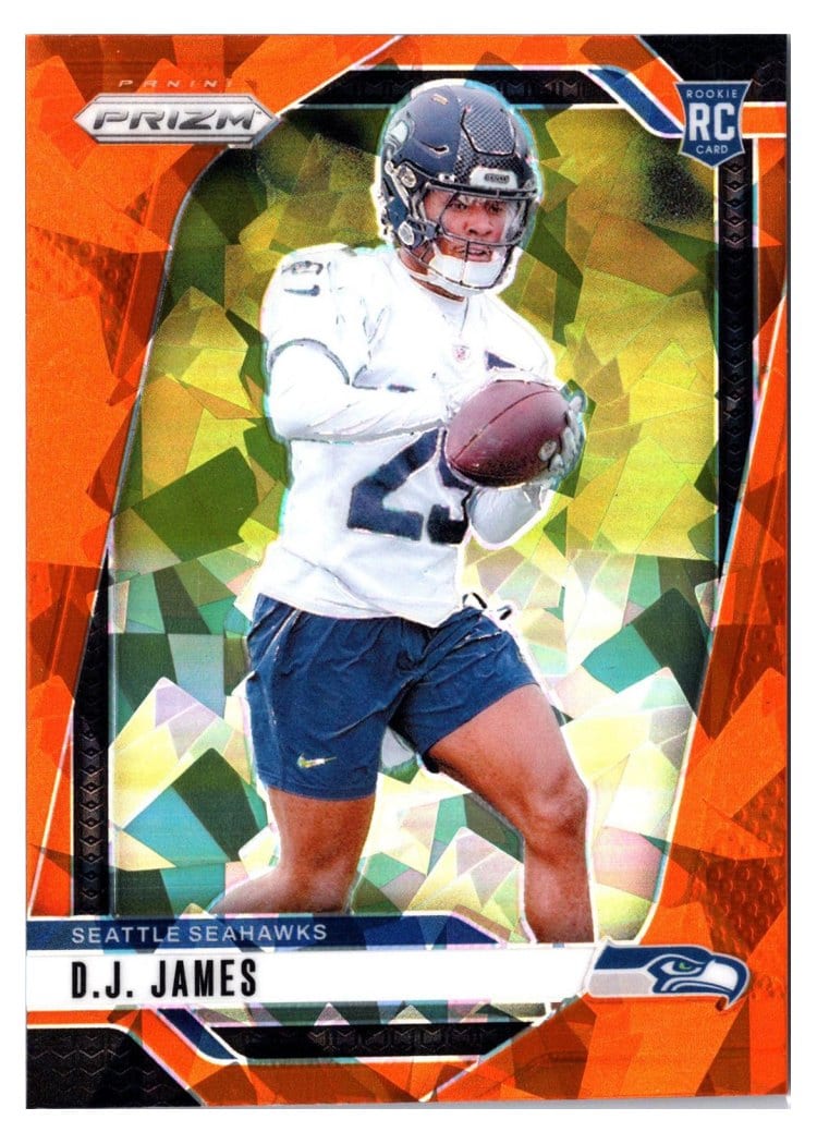 2024 Panini Prizm Base Set D.J. James #322 card