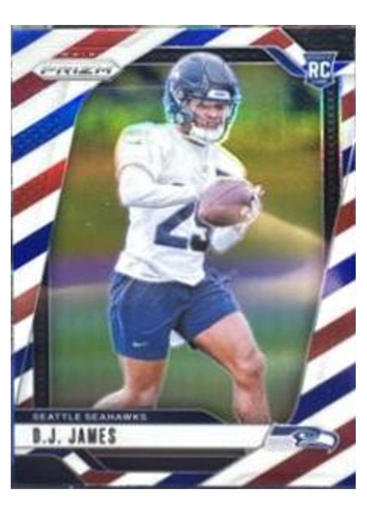 2024 Panini Prizm Base Set D.J. James #322 card
