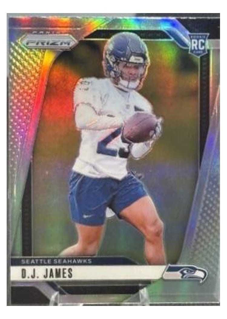 2024 Panini Prizm Base Set D.J. James #322 card