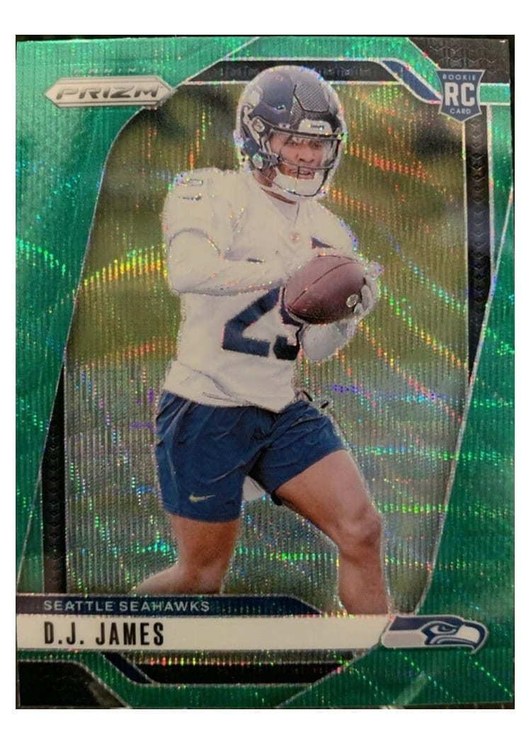 2024 Panini Prizm Base Set D.J. James #322 card