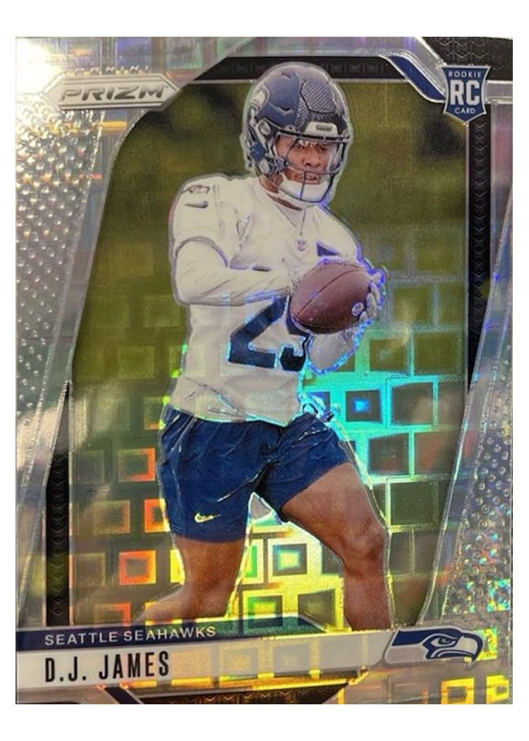 2024 Panini Prizm Base Set D.J. James #322 card