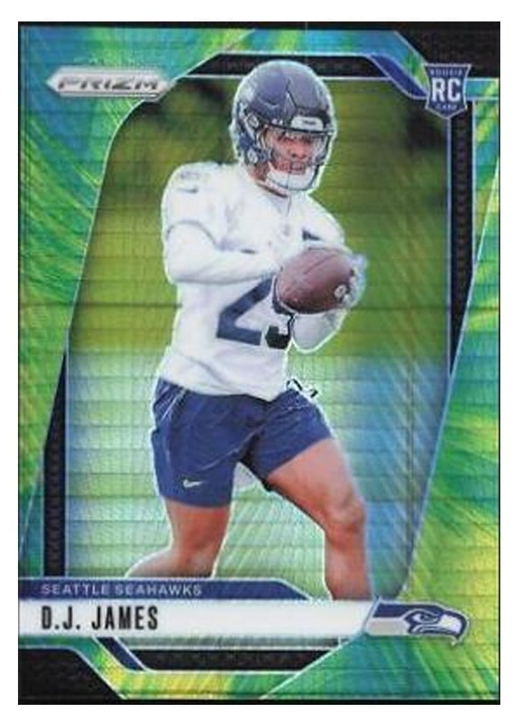 2024 Panini Prizm Base Set D.J. James #322 card