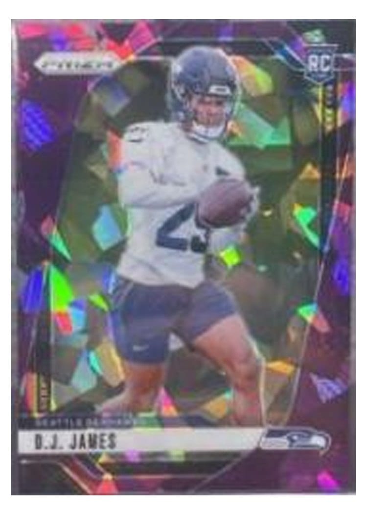 2024 Panini Prizm Base Set D.J. James #322 card
