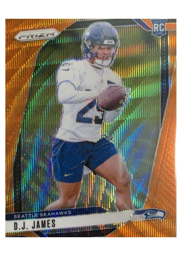 2024 Panini Prizm Base Set D.J. James #322 card