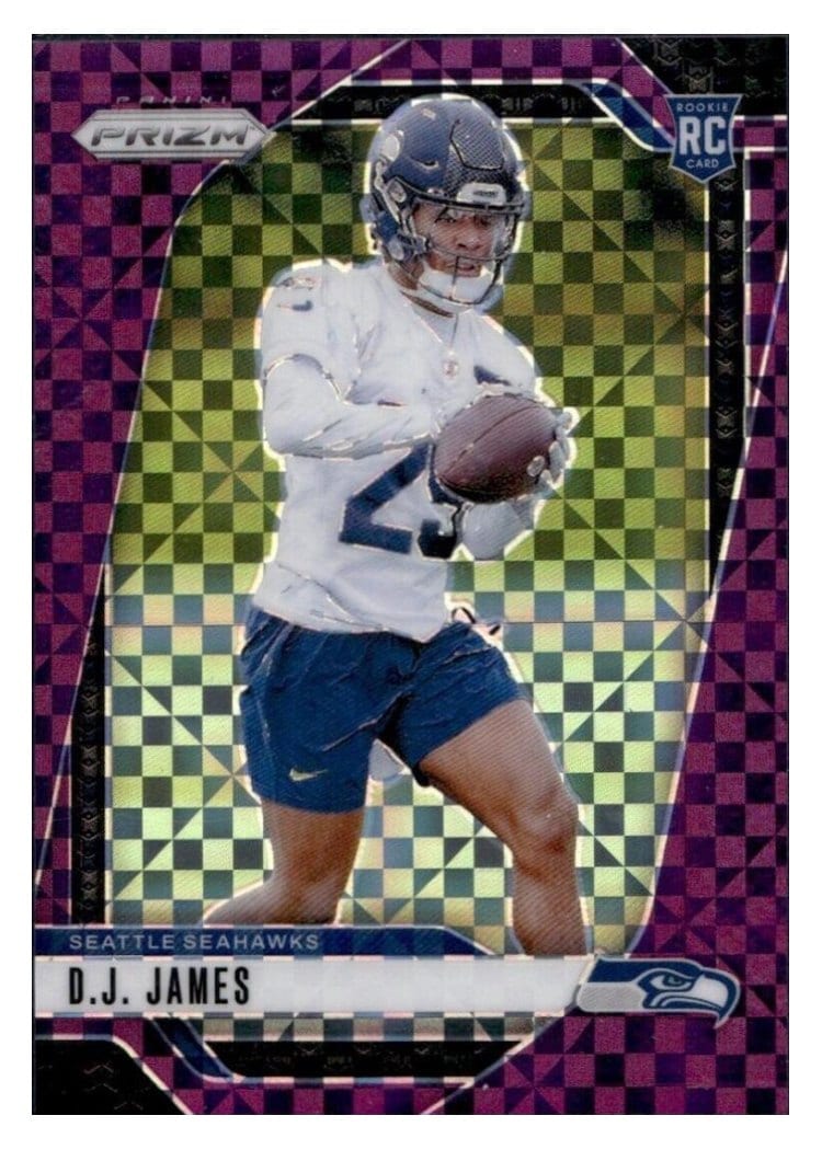 2024 Panini Prizm Base Set D.J. James #322 card