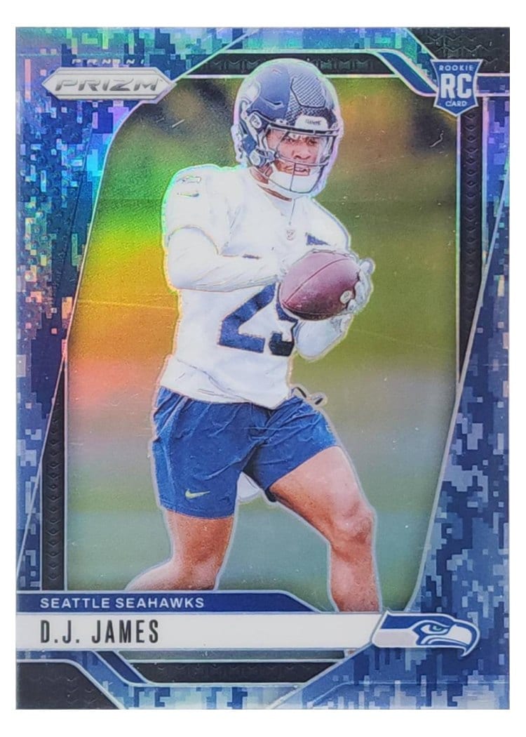 2024 Panini Prizm Base Set D.J. James #322 card