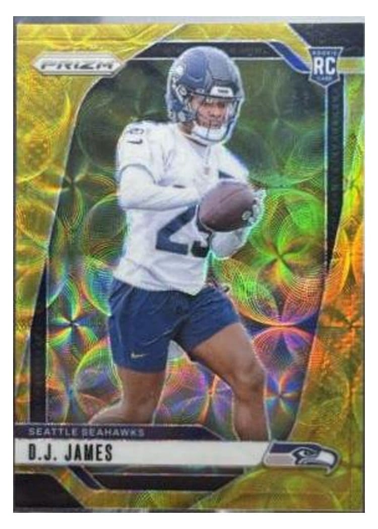 2024 Panini Prizm Base Set D.J. James #322 card