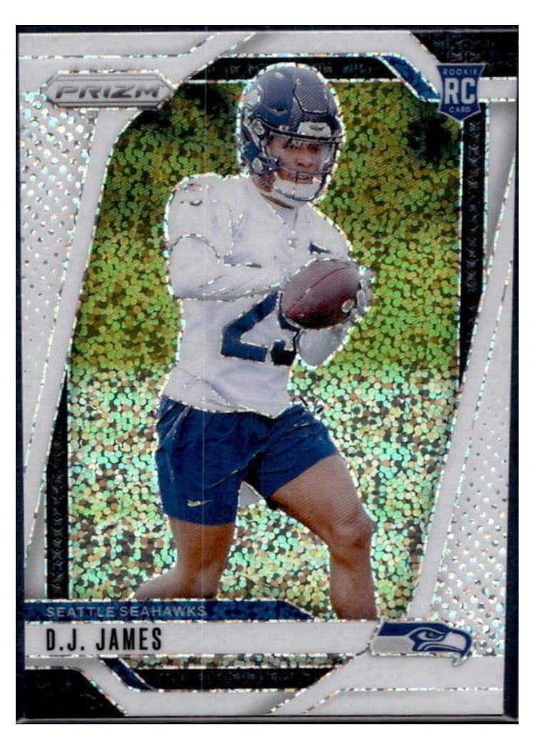 2024 Panini Prizm Base Set D.J. James #322 card