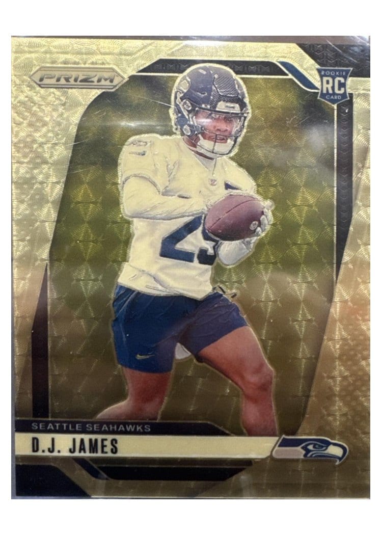 2024 Panini Prizm Base Set D.J. James #322 card