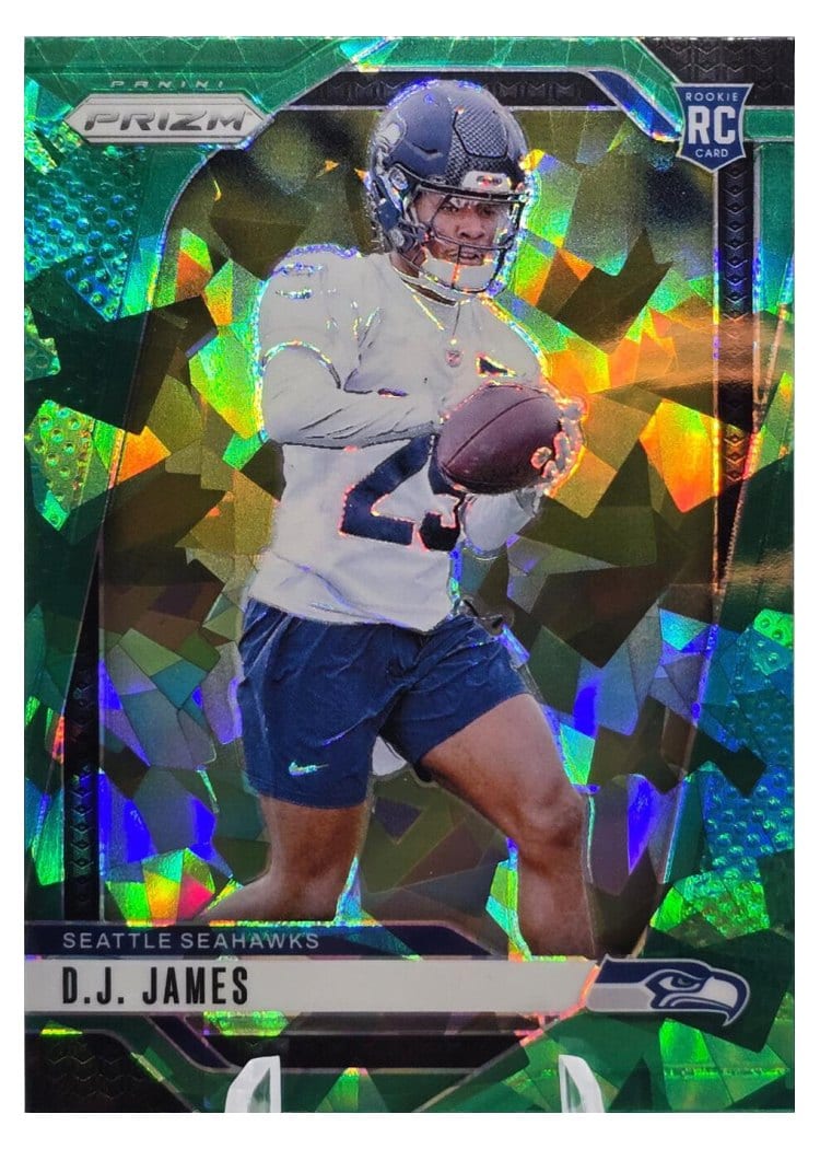 2024 Panini Prizm Base Set D.J. James #322 card