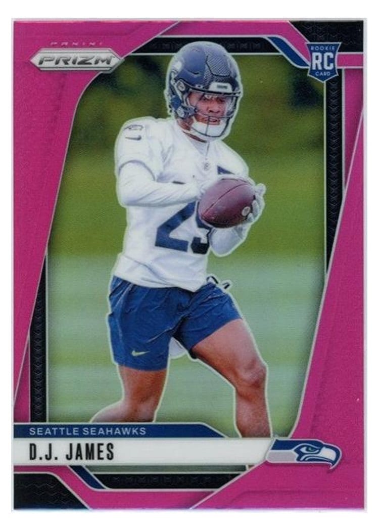 2024 Panini Prizm Base Set D.J. James #322 card