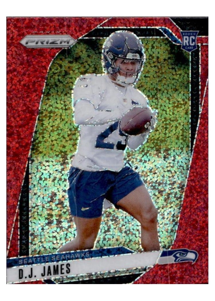 2024 Panini Prizm Base Set D.J. James #322 card