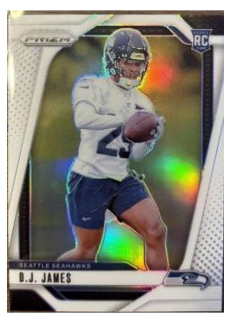 2024 Panini Prizm Base Set D.J. James #322 card