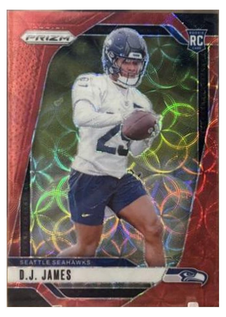 2024 Panini Prizm Base Set D.J. James #322 card