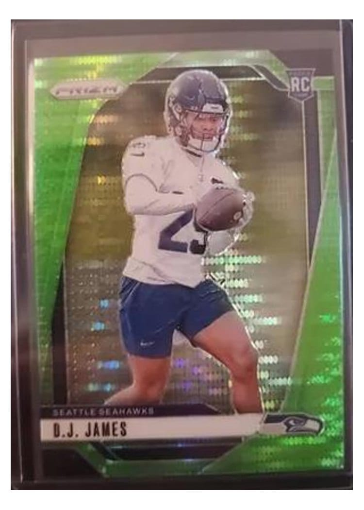 2024 Panini Prizm Base Set D.J. James #322 card