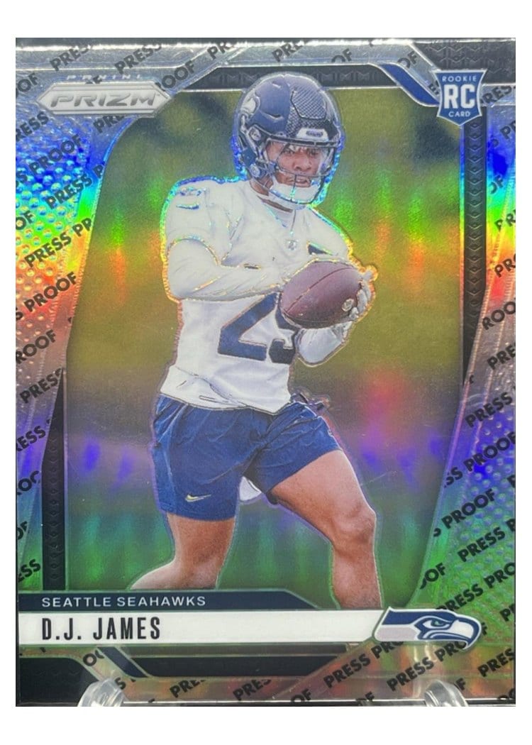 2024 Panini Prizm Base Set D.J. James #322 card