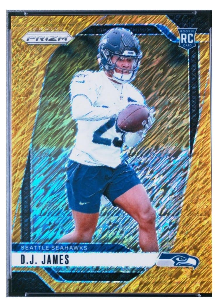 2024 Panini Prizm Base Set D.J. James #322 card