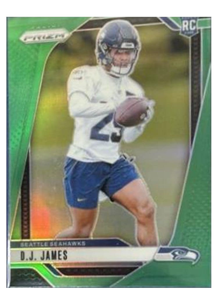 2024 Panini Prizm Base Set D.J. James #322 card
