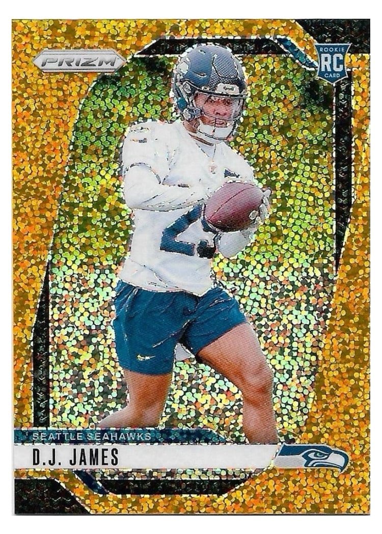 2024 Panini Prizm Base Set D.J. James #322 card