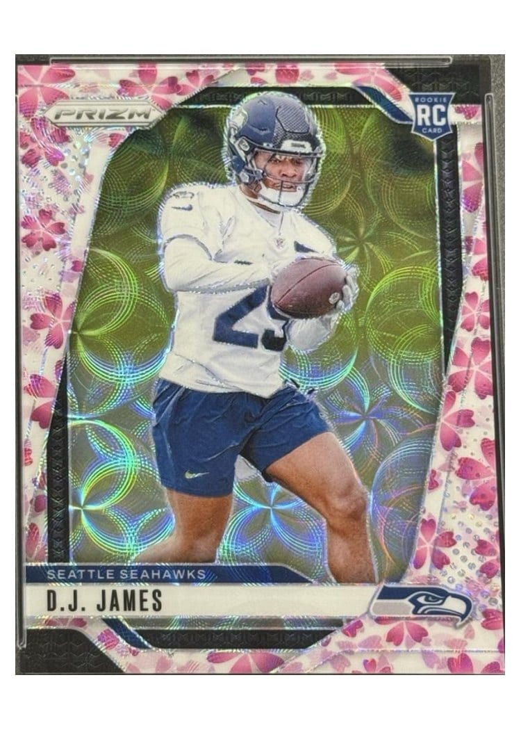 2024 Panini Prizm Base Set D.J. James #322 card