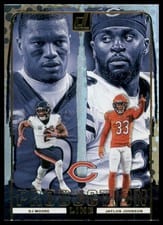 2024 Donruss Production Line D.J. Moore / Jaylon Johnson #8 card
