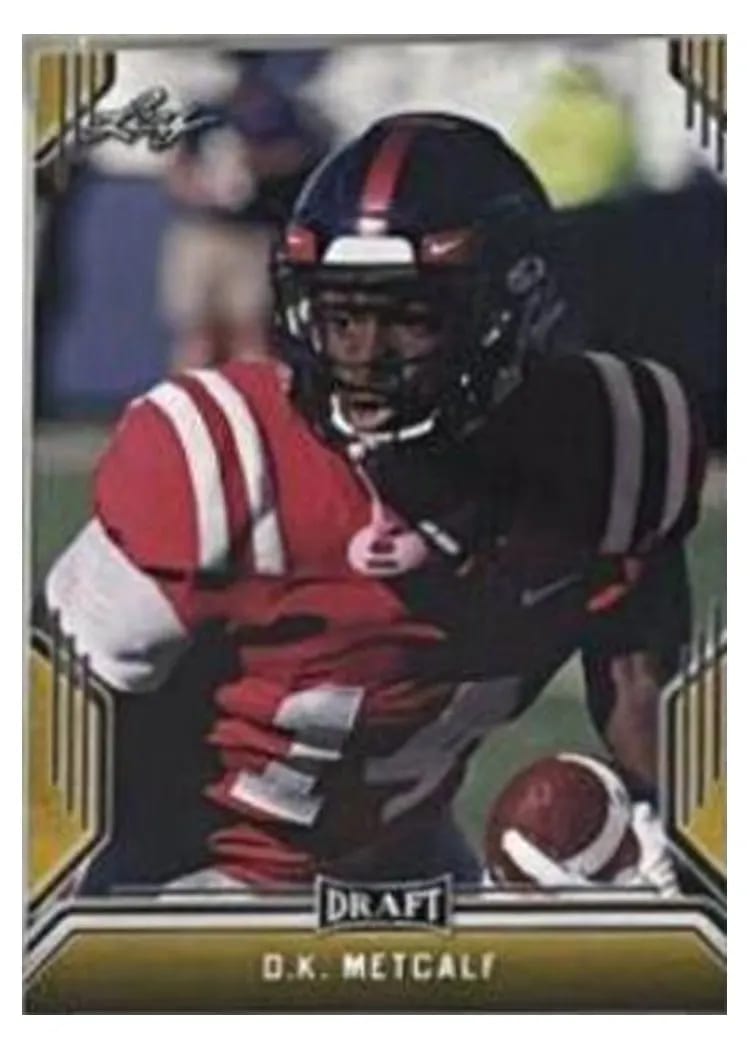 2019 Leaf Draft D.K. Metcalf #12 card