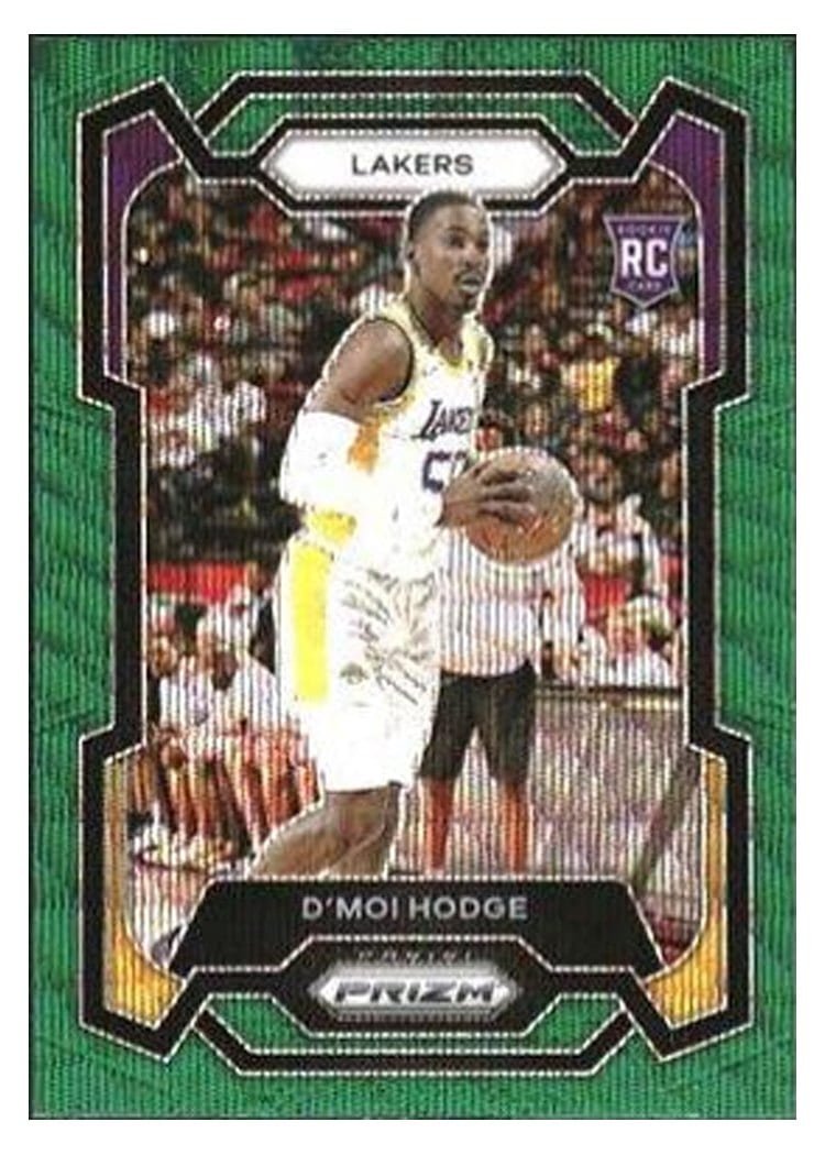 2023-24 Panini Prizm Base Set D'Moi Hodge #298 card