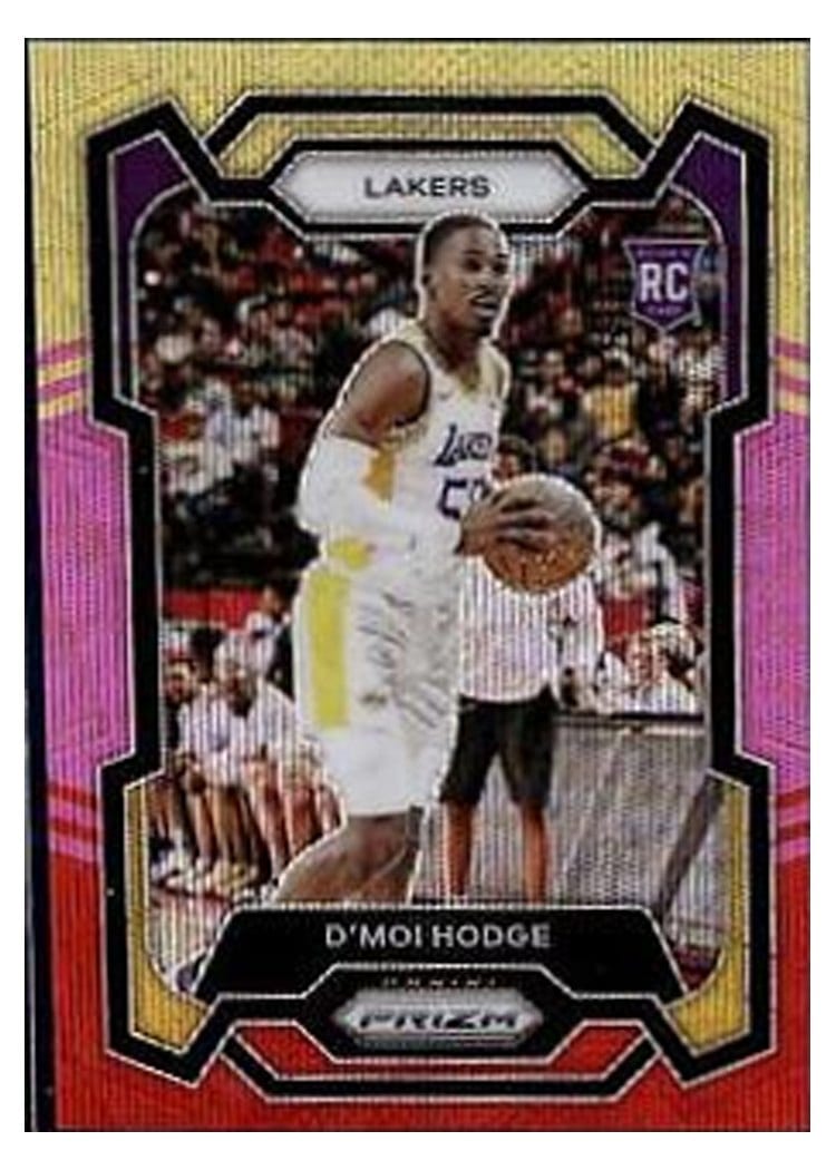 2023-24 Panini Prizm Base Set D'Moi Hodge Multi Wave #298 card