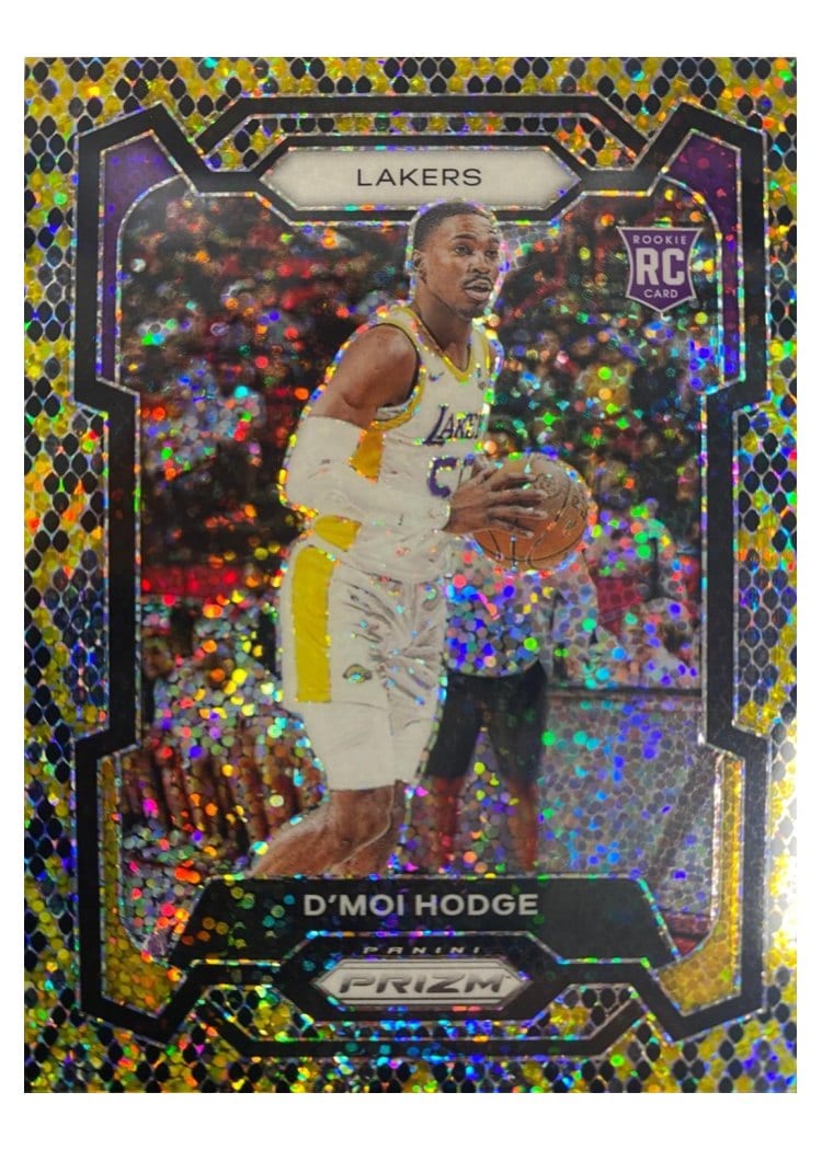 2023-24 Panini Prizm Base Set D'Moi Hodge King Snake #298 card