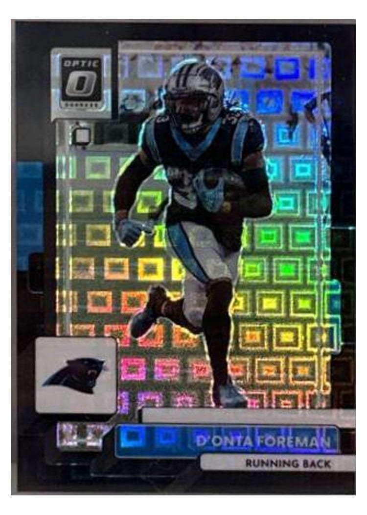 2022 Donruss Optic Base Set D'Onta Foreman #28 card