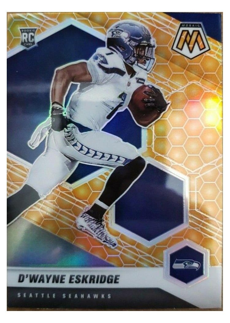 2021 Panini Mosaic Base Set D'Wayne Eskridge #319 card