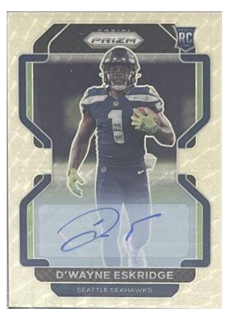 2021 Panini Prizm Base Set D'Wayne Eskridge #349 card