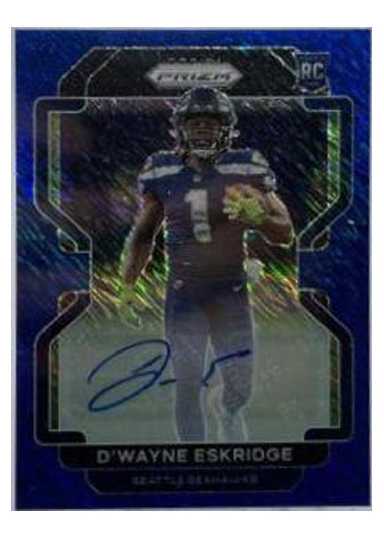 2021 Panini Prizm Base Set D'Wayne Eskridge #349 card