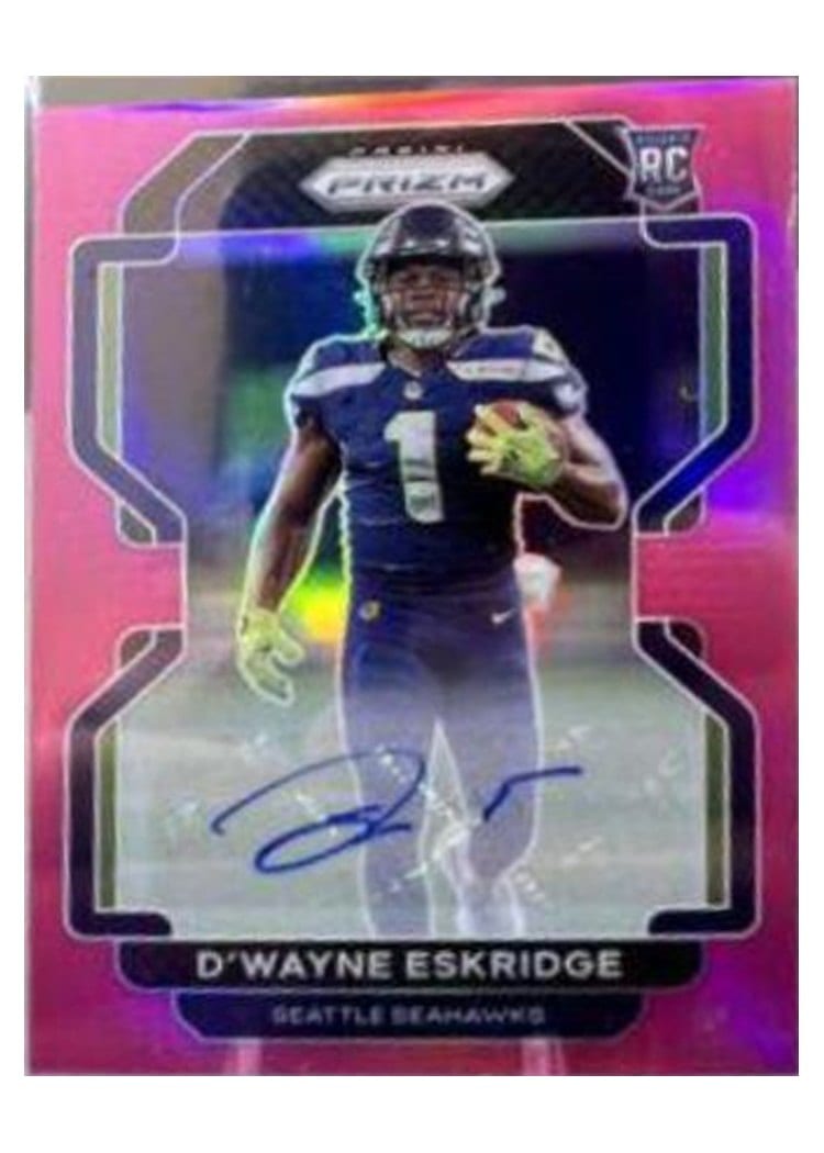 2021 Panini Prizm Base Set D'Wayne Eskridge #349 card