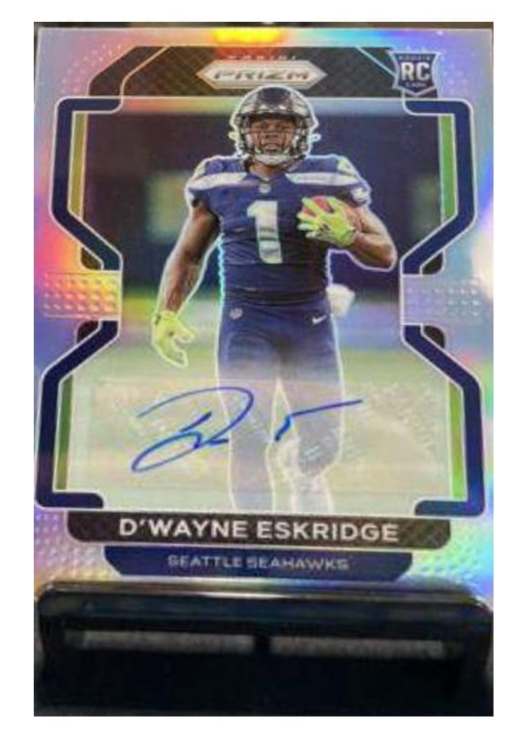 2021 Panini Prizm Base Set D'Wayne Eskridge #349 card