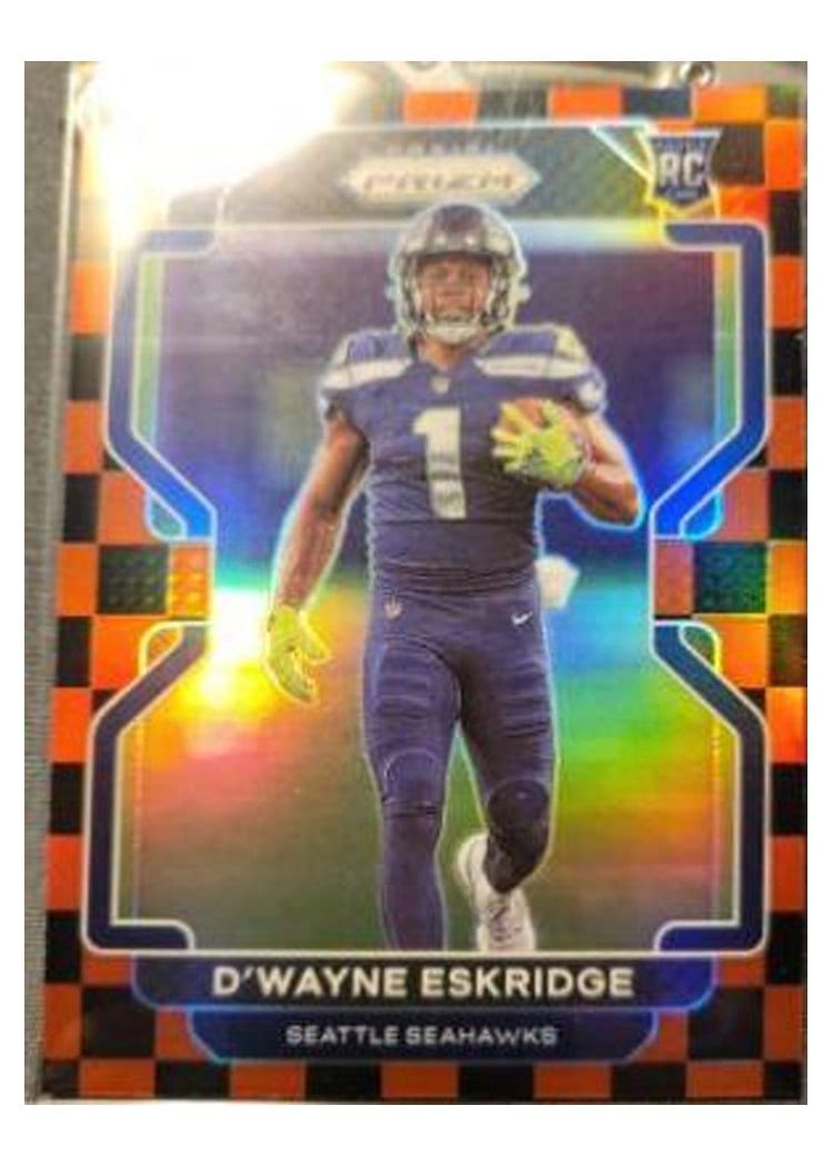 2021 Panini Prizm Base Set D'Wayne Eskridge #349 card