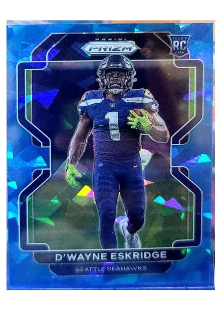 2021 Panini Prizm Base Set D'Wayne Eskridge #349 card