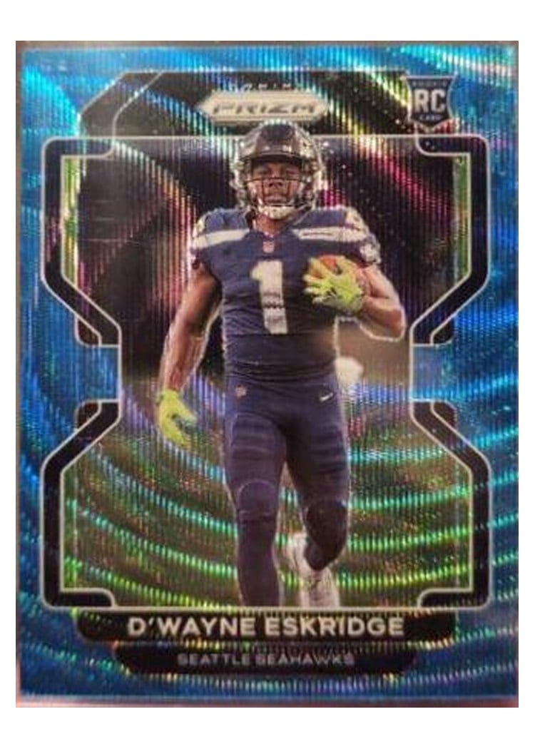 2021 Panini Prizm Base Set D'Wayne Eskridge #349 card