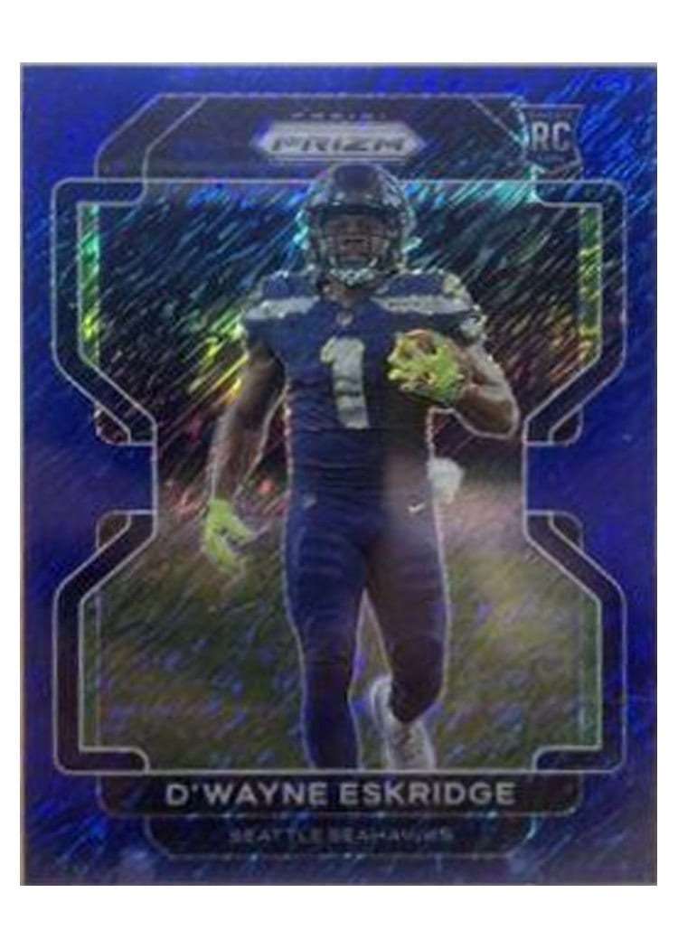 2021 Panini Prizm Base Set D'Wayne Eskridge #349 card